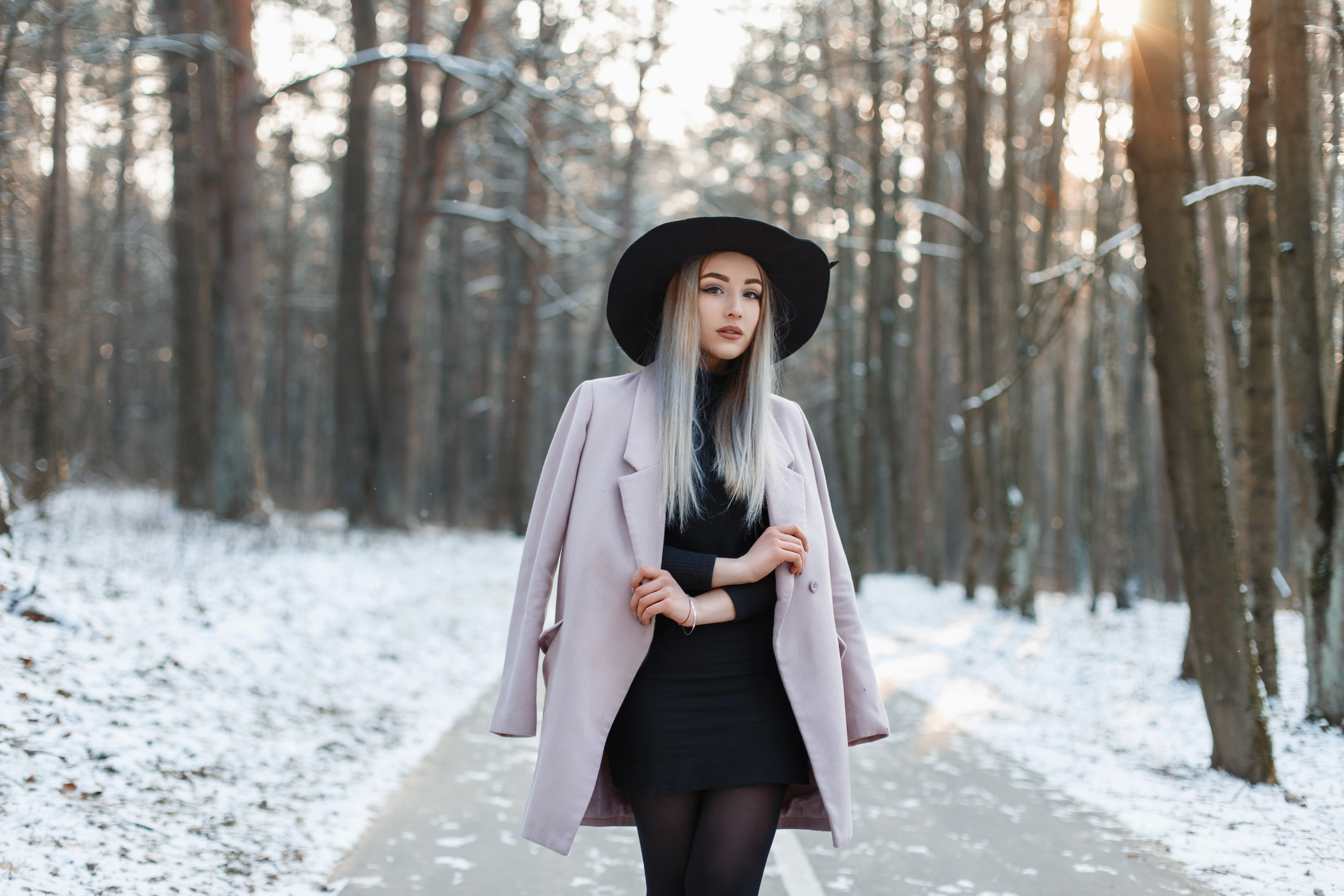 How to Wear a Dress in the Winter