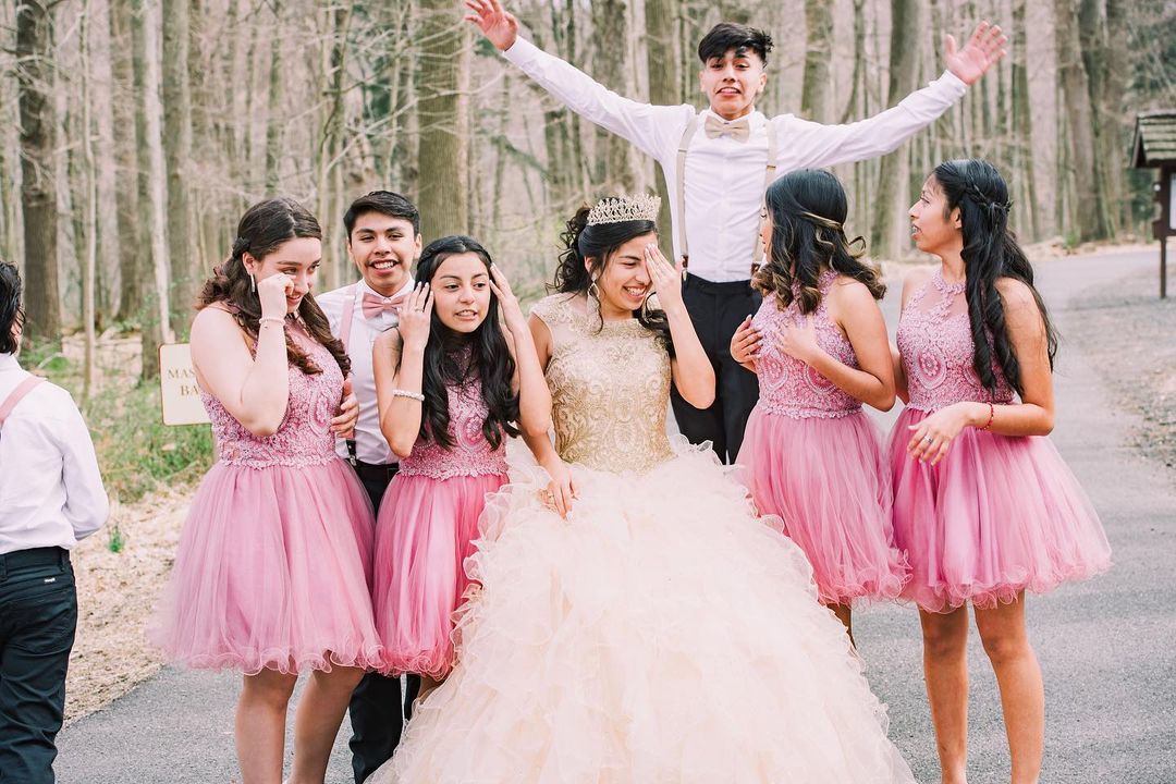 A Quinceanera Guide For Damas Dresses