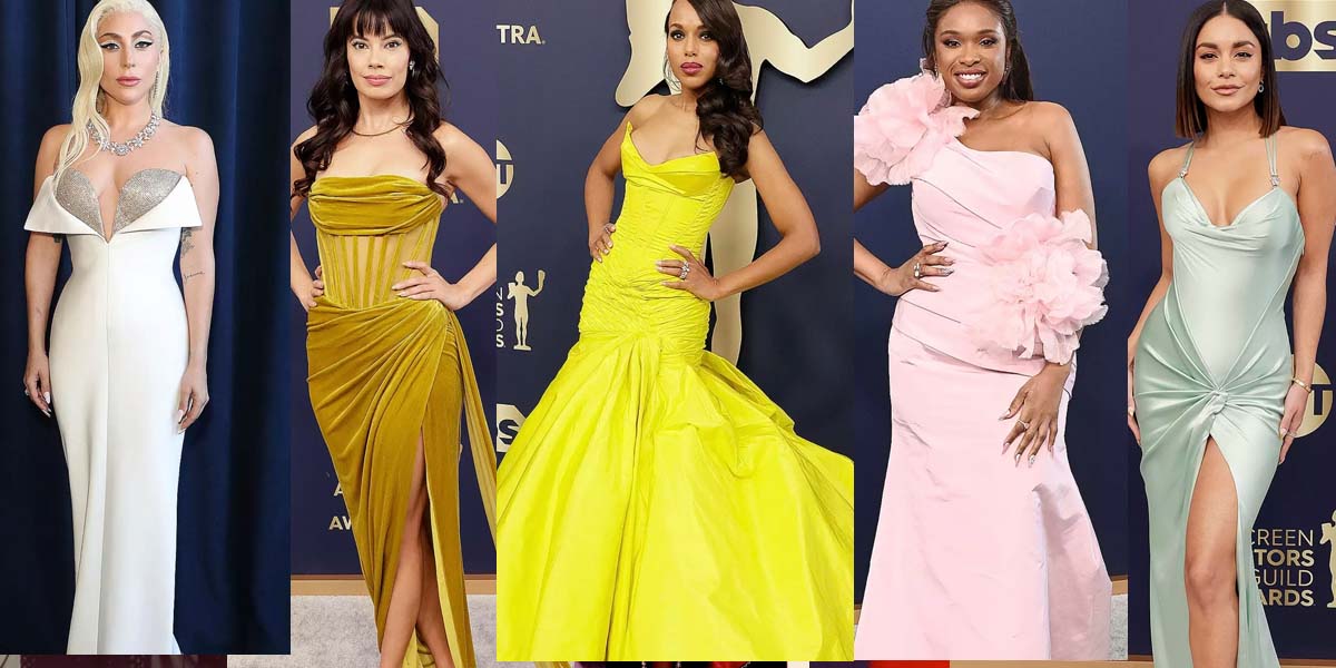 Stand Out Gowns from the 2022 SAG Awards