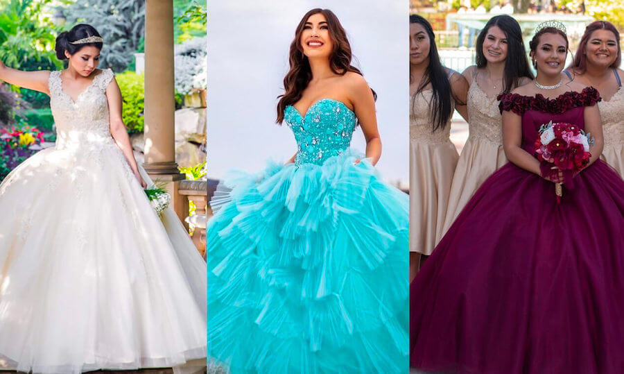The Modern Day Quinceañera Celebration and Dresses