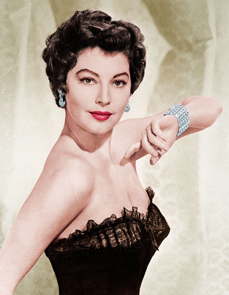 Gardner was another actress of the time that helped put form-flattering gowns in the style hall of fame