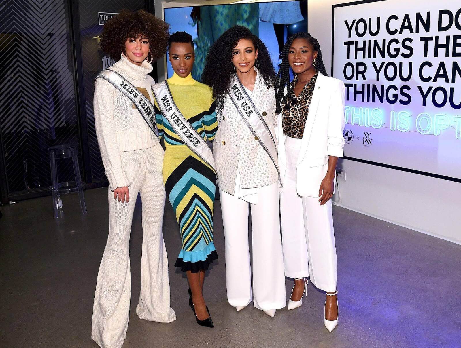 With Tunzi completing this trio, 2019 became the first year when all three “IMG queens,” as referred to within the pageant community, were Black women who won while wearing their natural hair.