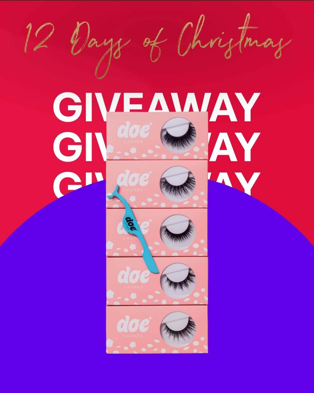 What you can win: Glam Starter Pack from Doe Lashes!