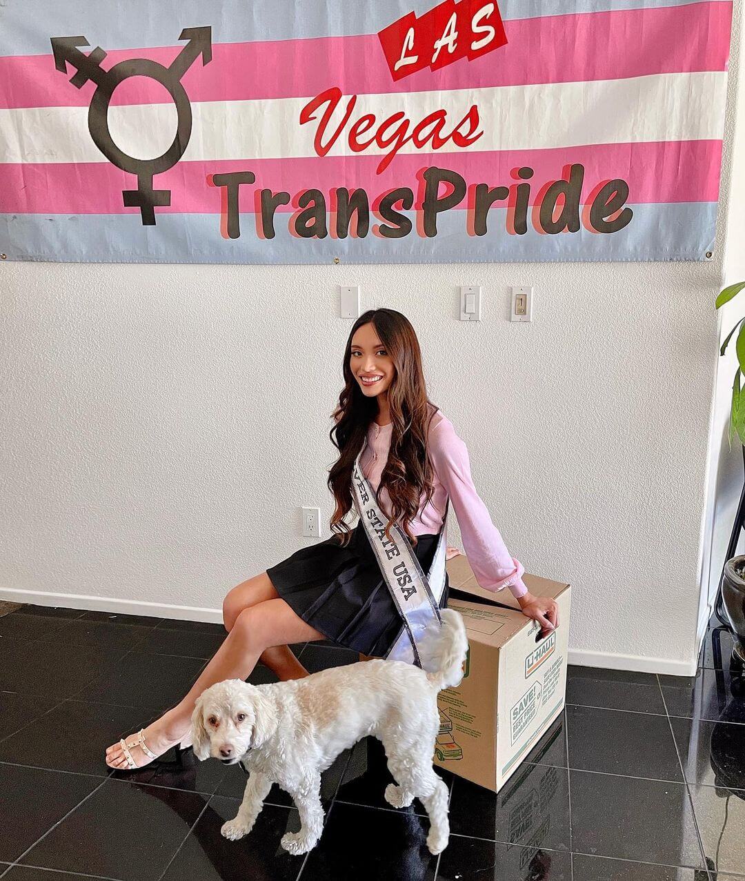 Kataluna Enriquez, Miss Silver State NV USA 2021, is a proud trans model and pageant titleholder who volunteers with LGBTQ+ organizations