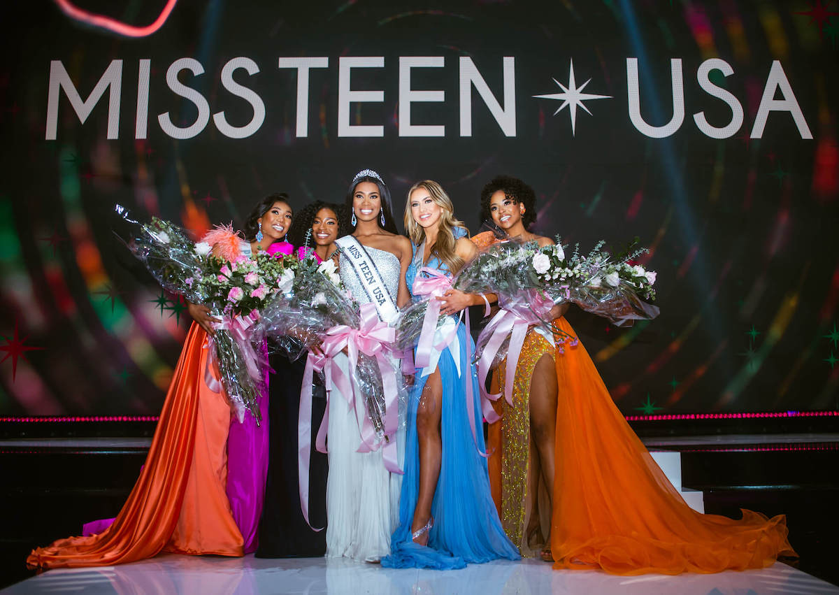 Top 5 of the Miss Teen USA 2021 Pageant