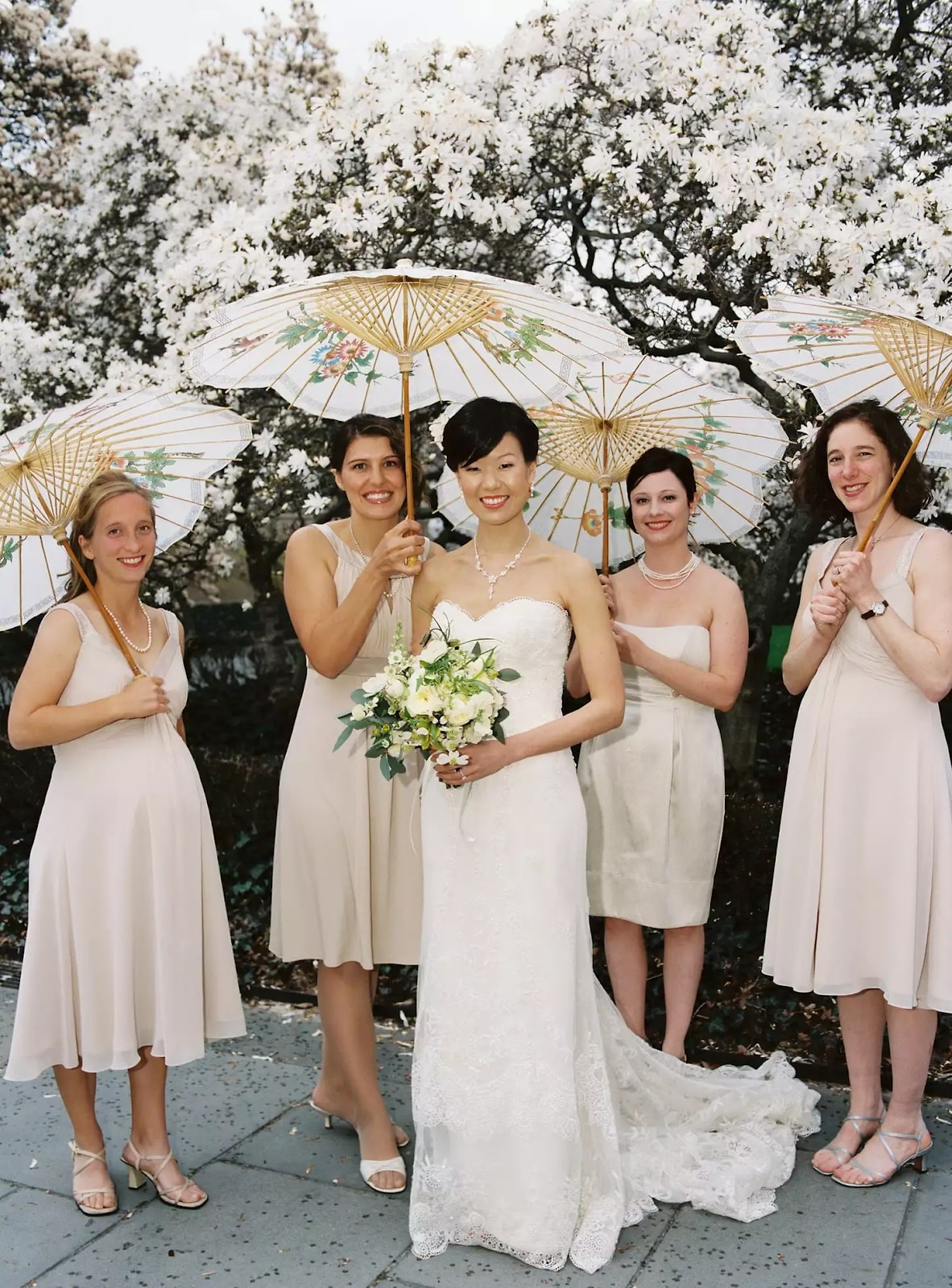Any garden party wouldn’t be complete without the perfect parasol to shade you from the sun. We think the same should be said about any garden venue wedding