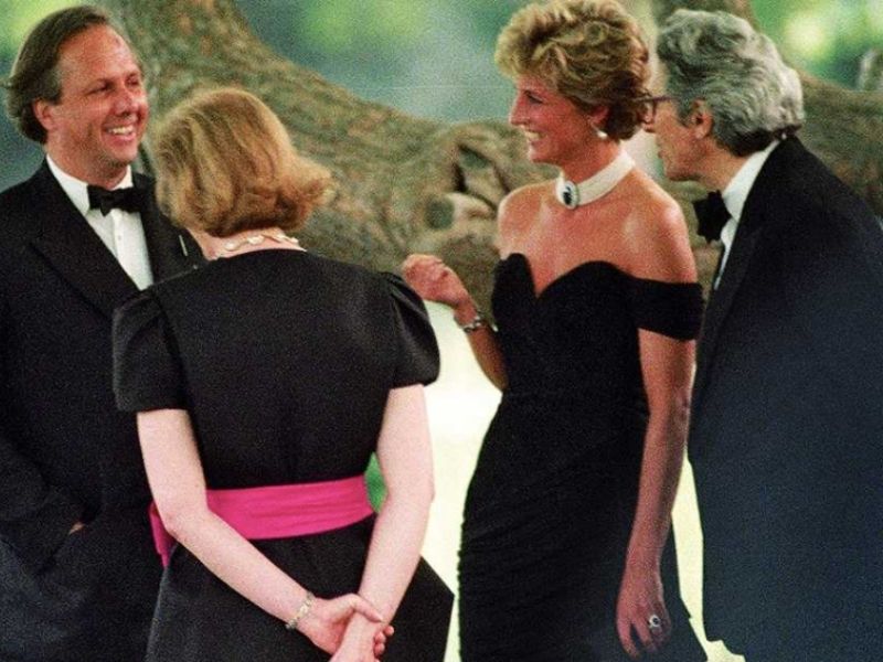 Princess Diana was a highly respected and followed member of the public, and she chose to make a statement that night