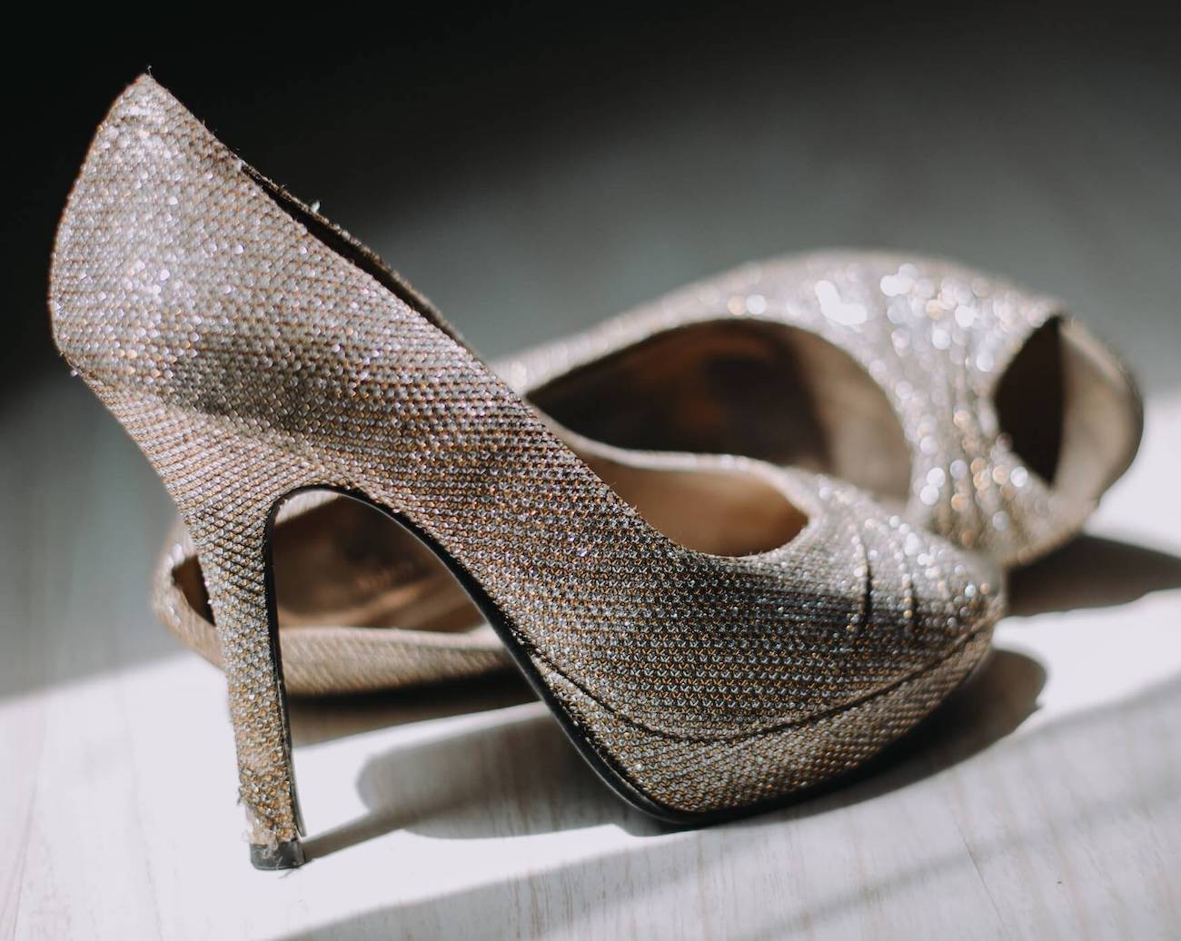 Classic pumps are great to wear for prom