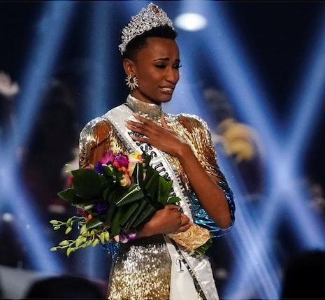 Zozibini Tunzi, Miss Universe 2019 from South Africa, will crown her successor on Sunday night