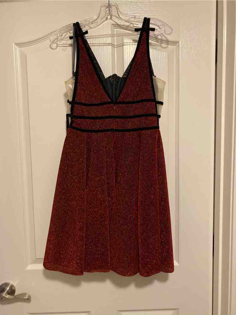 Johnathan Kayne Size 6 Homecoming Red Cocktail Dress on Queenly