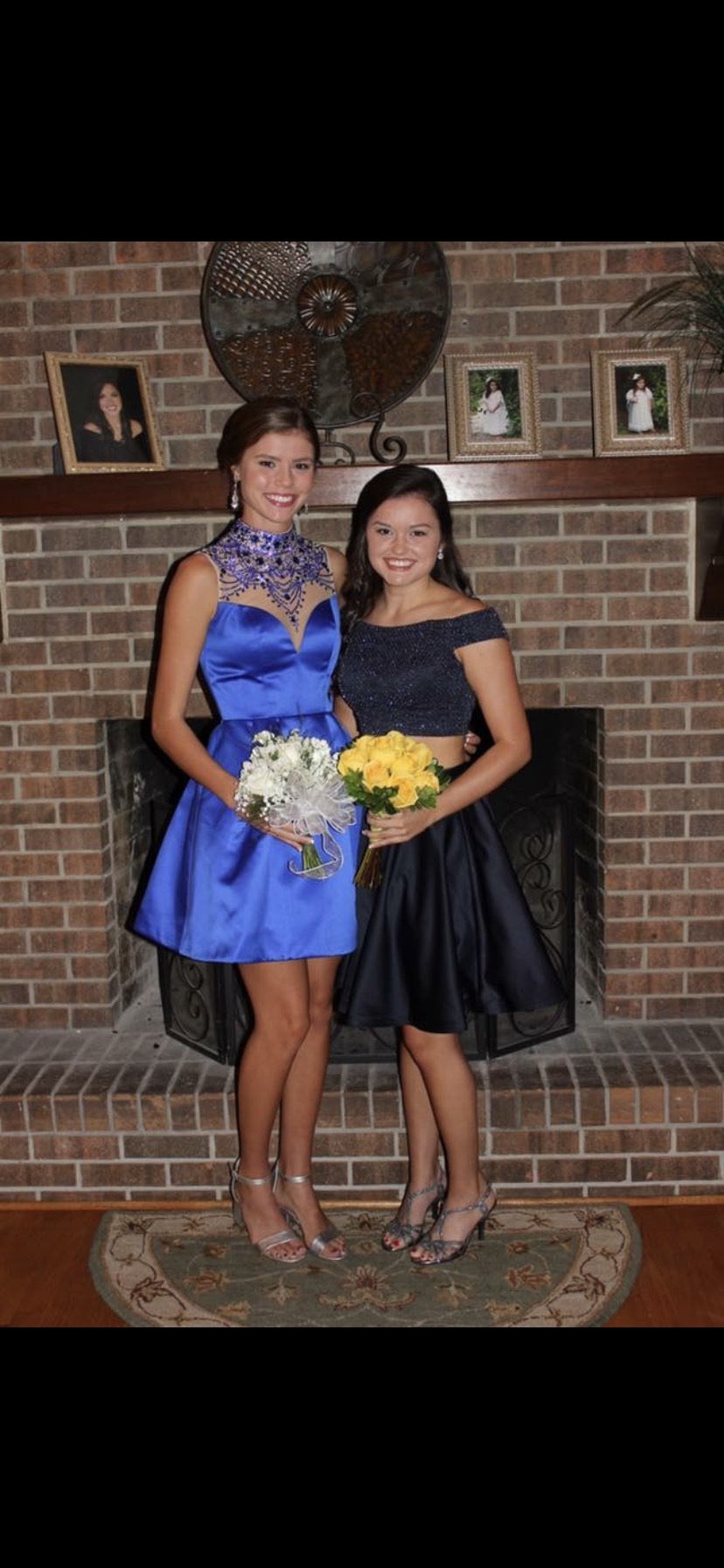 Size 0 Homecoming Blue Cocktail Dress on Queenly