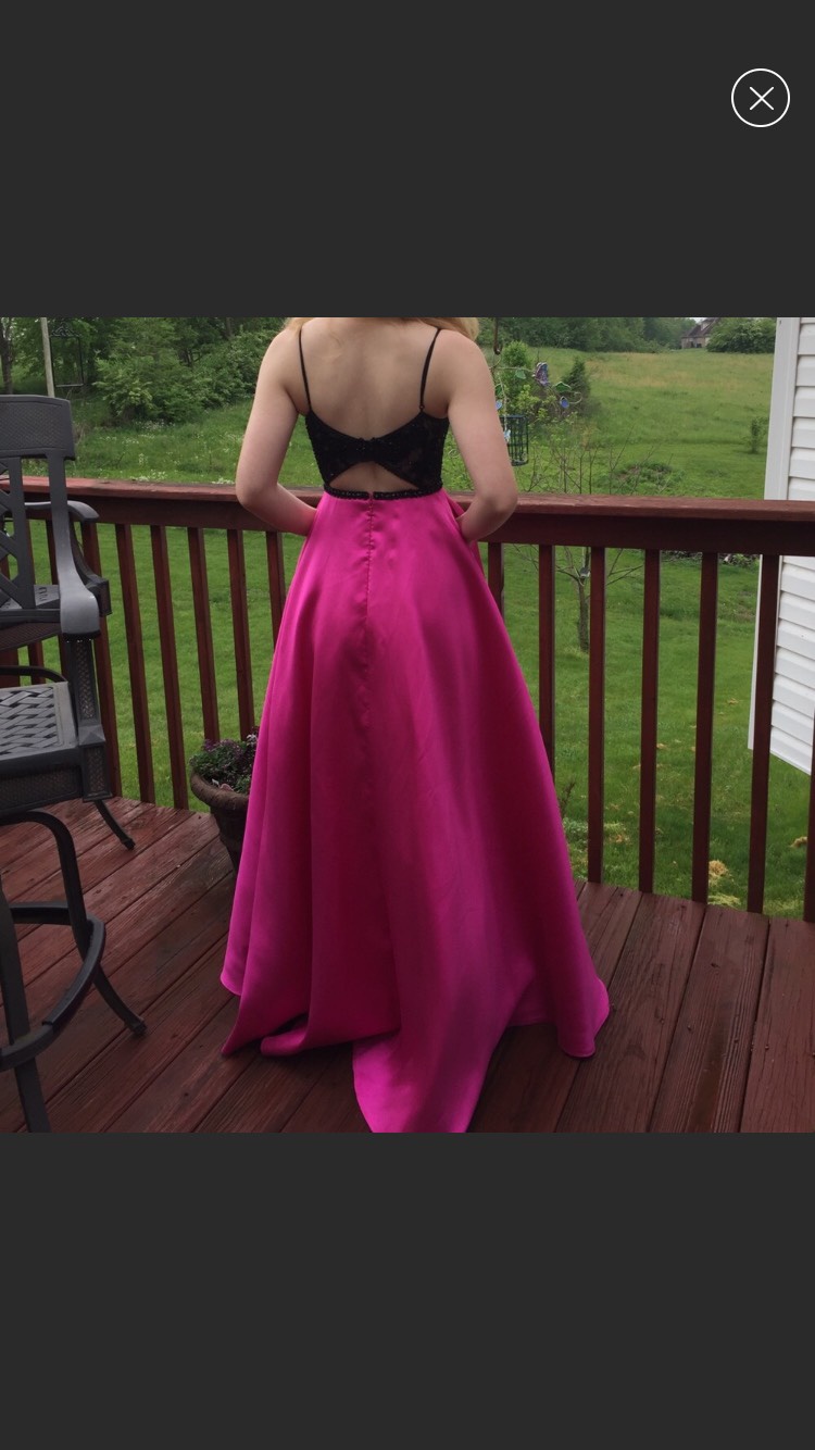Size 00 Prom Pink A-line Dress on Queenly