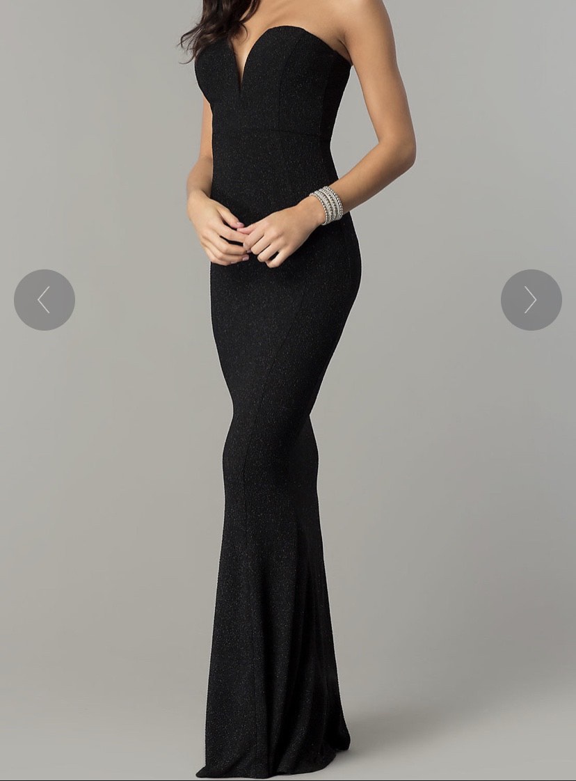 Size 6 Black Mermaid Dress on Queenly