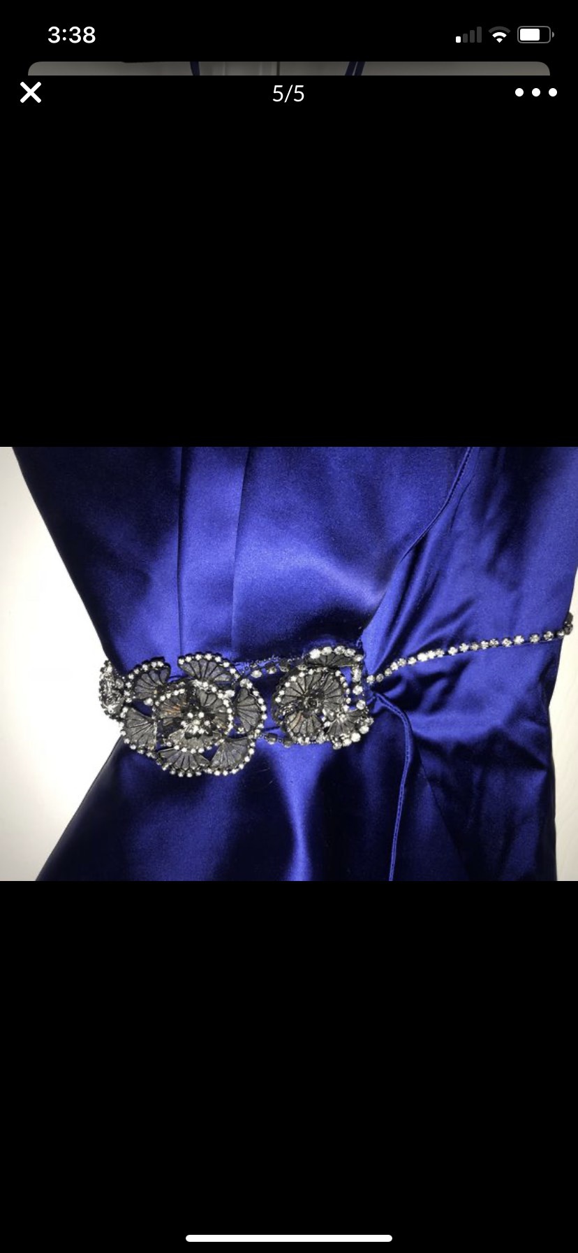 Size 4 Homecoming Royal Blue Cocktail Dress on Queenly