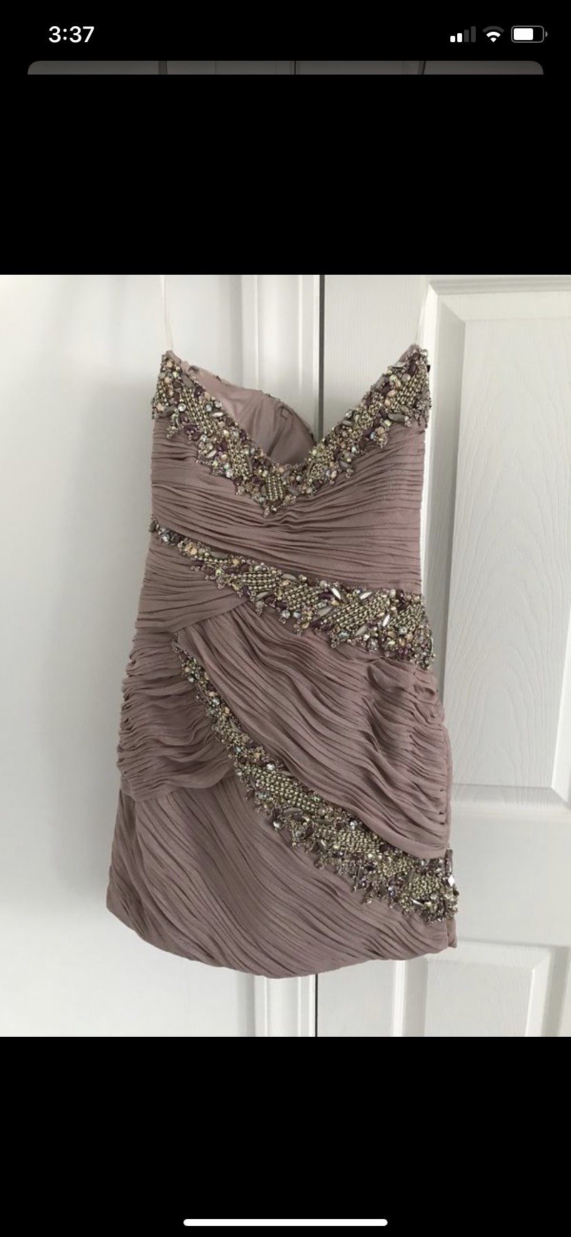 Terani Couture Size 4 Homecoming Pink Cocktail Dress on Queenly