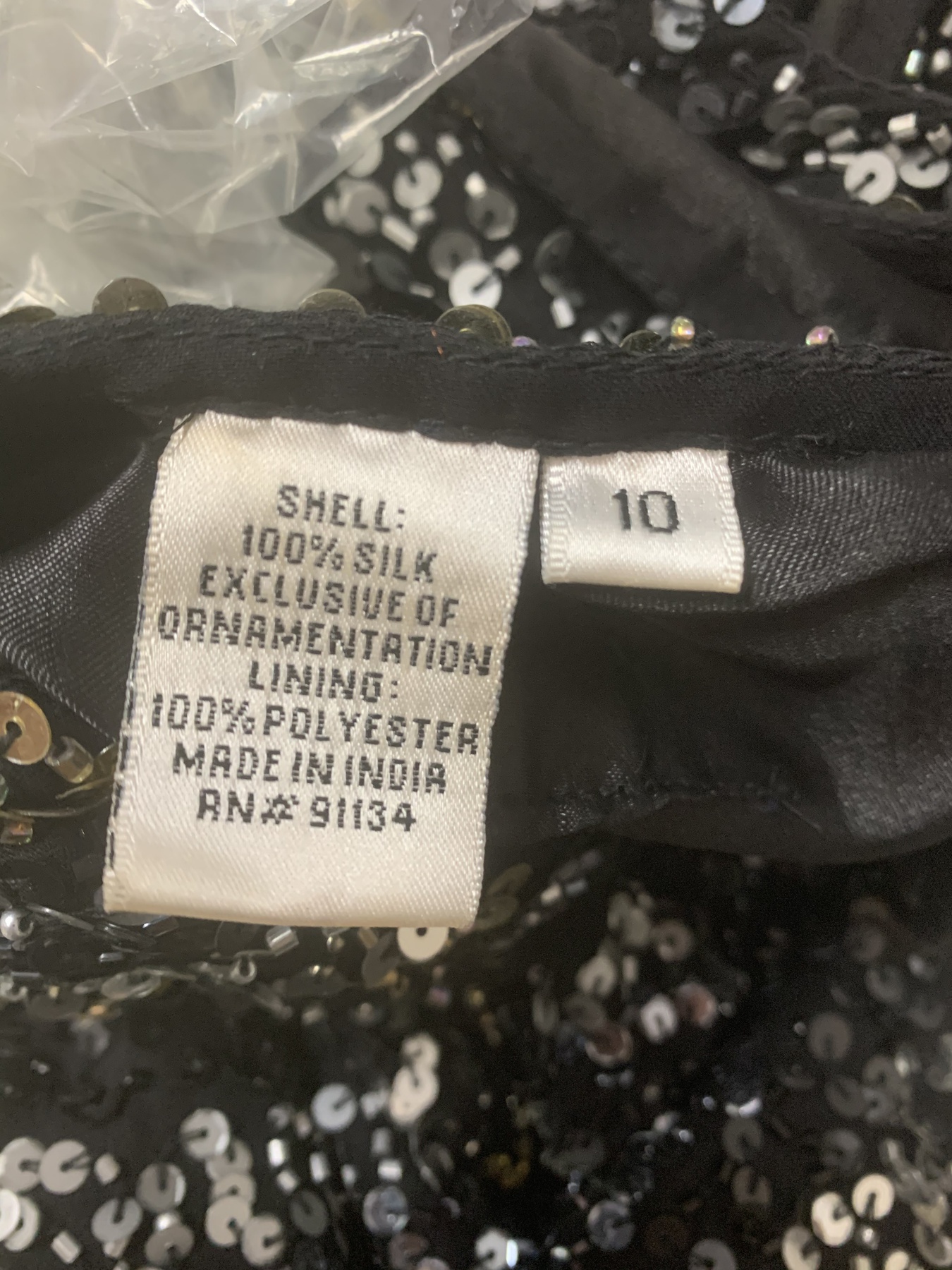 Shell Size 10 Homecoming Black Cocktail Dress on Queenly