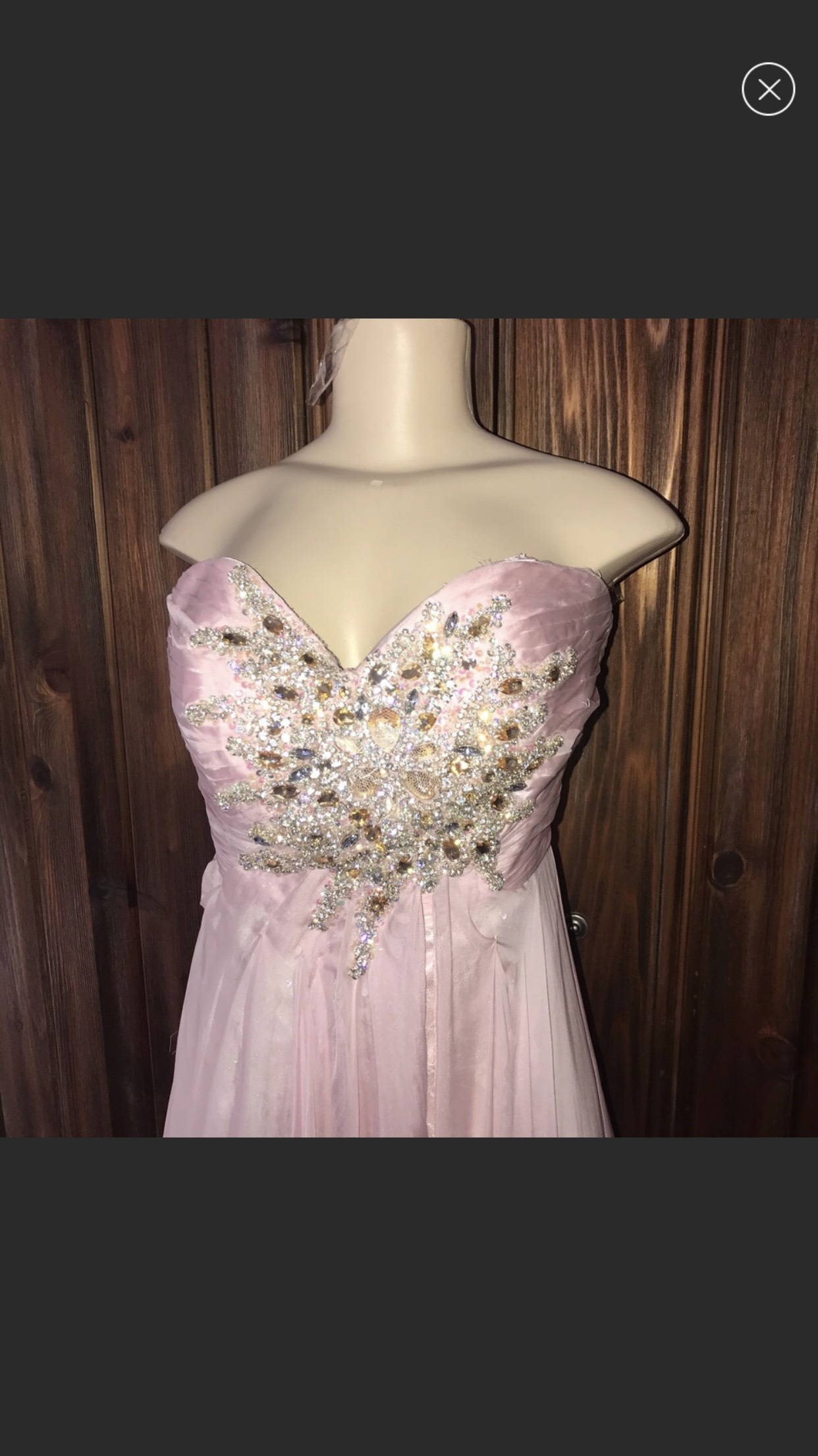 Mac Duggal Size 6 Satin Pink A-line Dress on Queenly