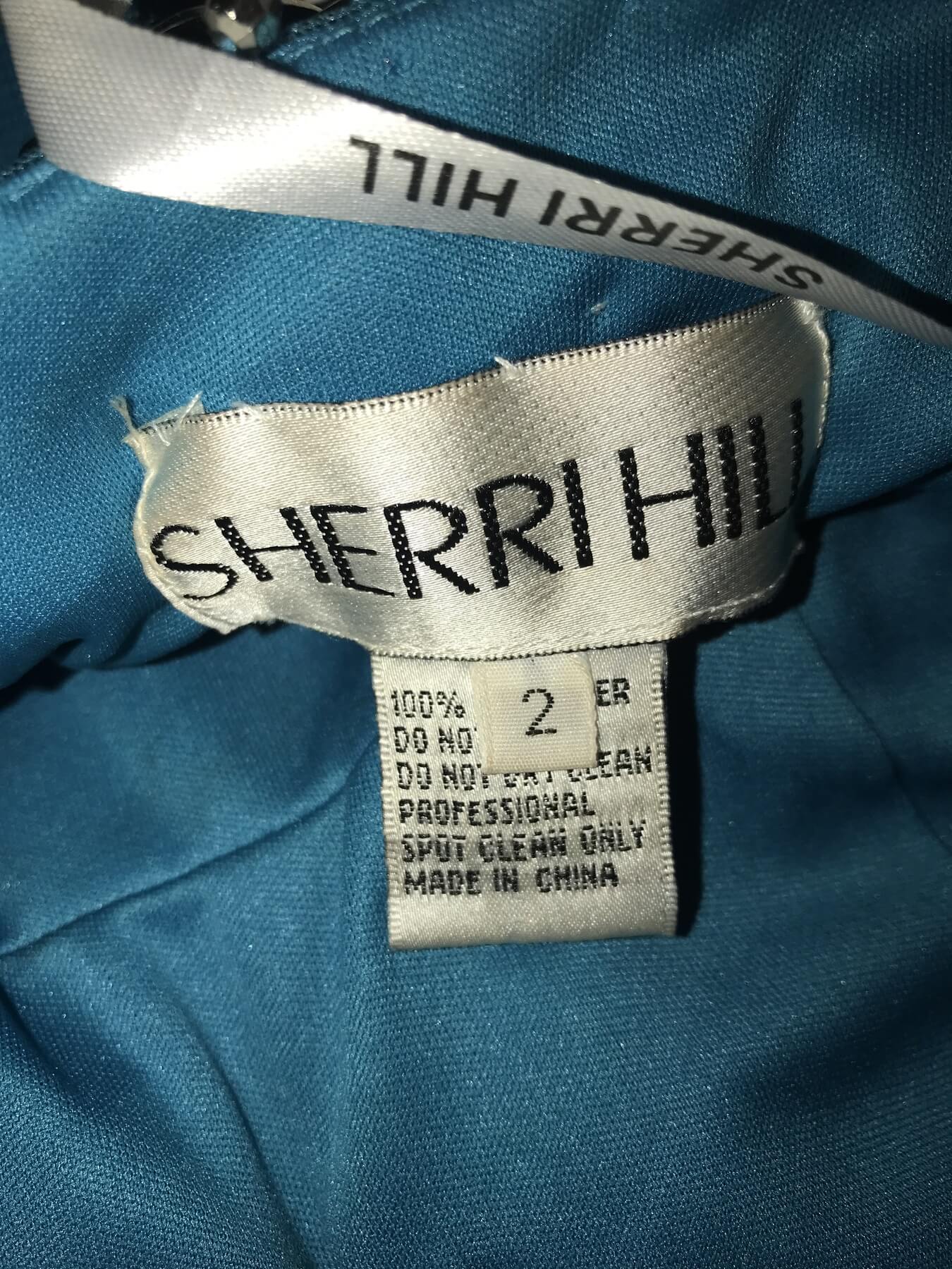 Sherri Hill Blue Size 2 Turquoise Sorority Formal Homecoming Cocktail Dress on Queenly