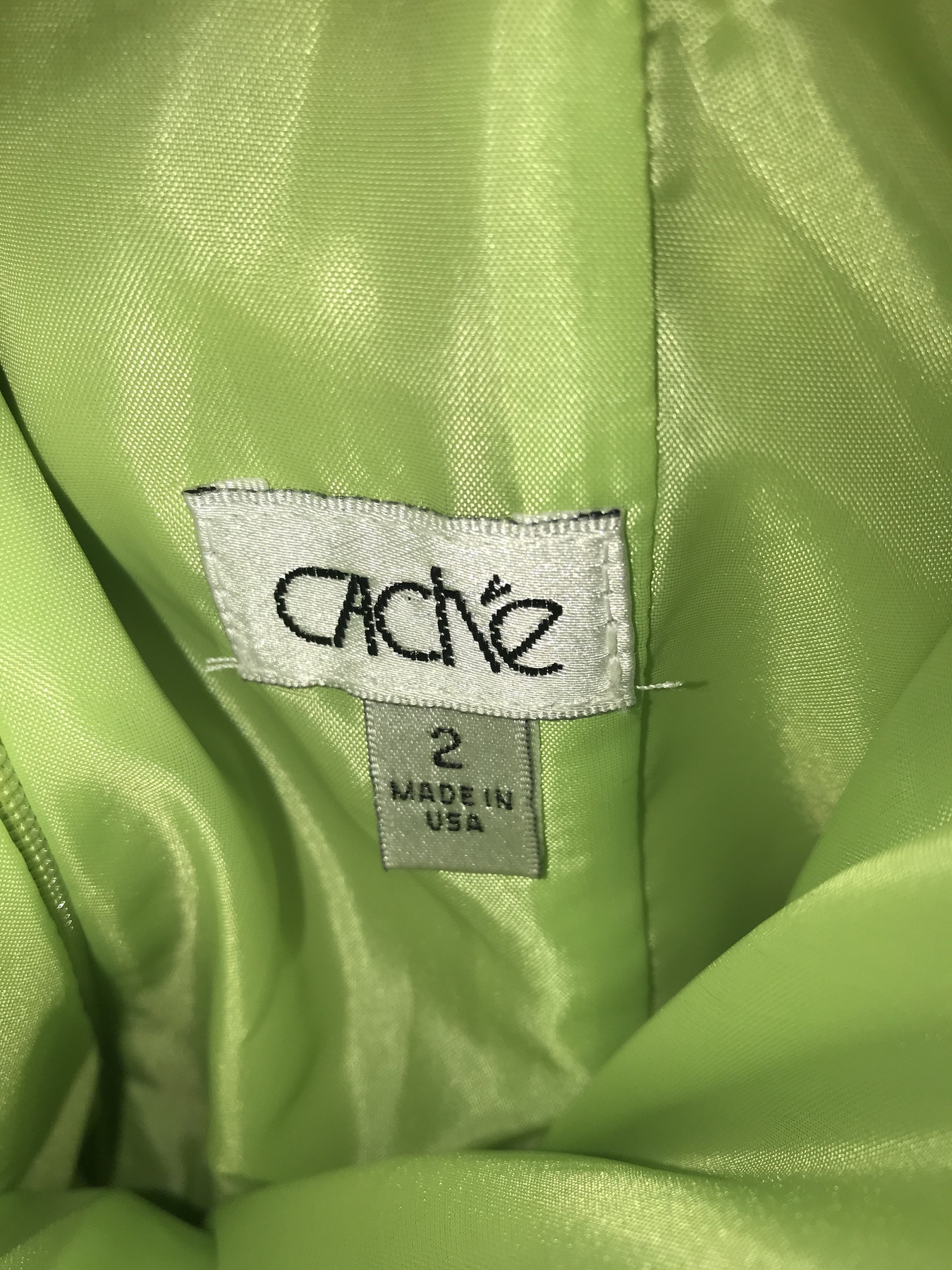 Cache Size 2 Prom Green Cocktail Dress on Queenly