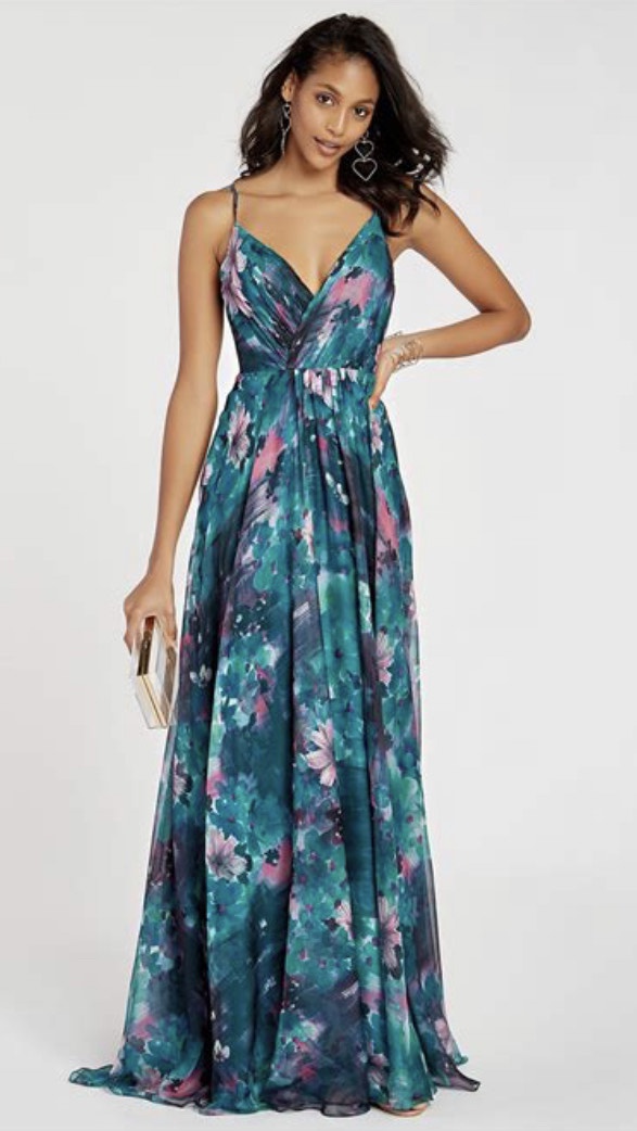 Alyce Paris Plus Size 20 Multicolor A-line Dress on Queenly