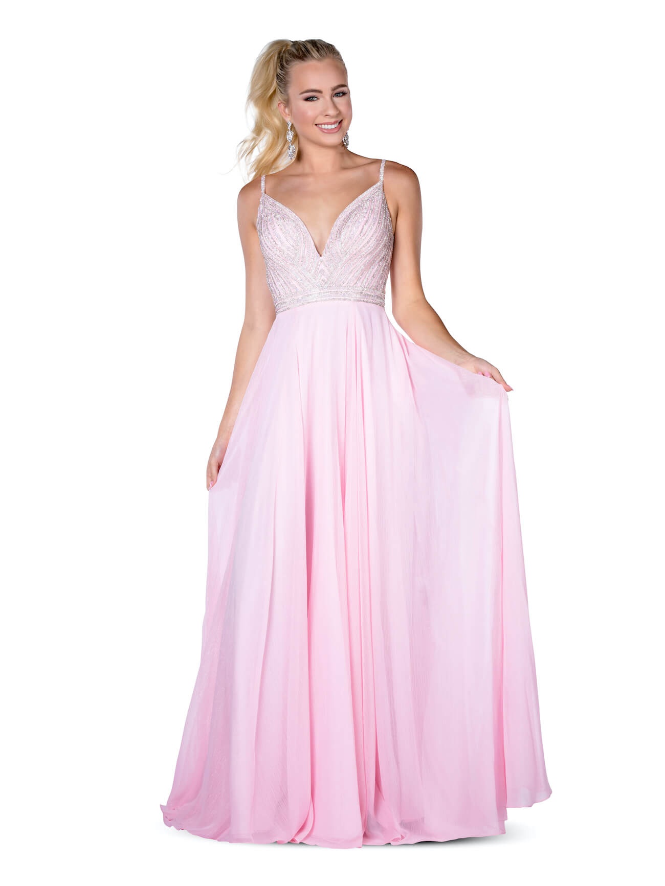 Vienna Pink Size 6 Backless A-line Dress on Queenly