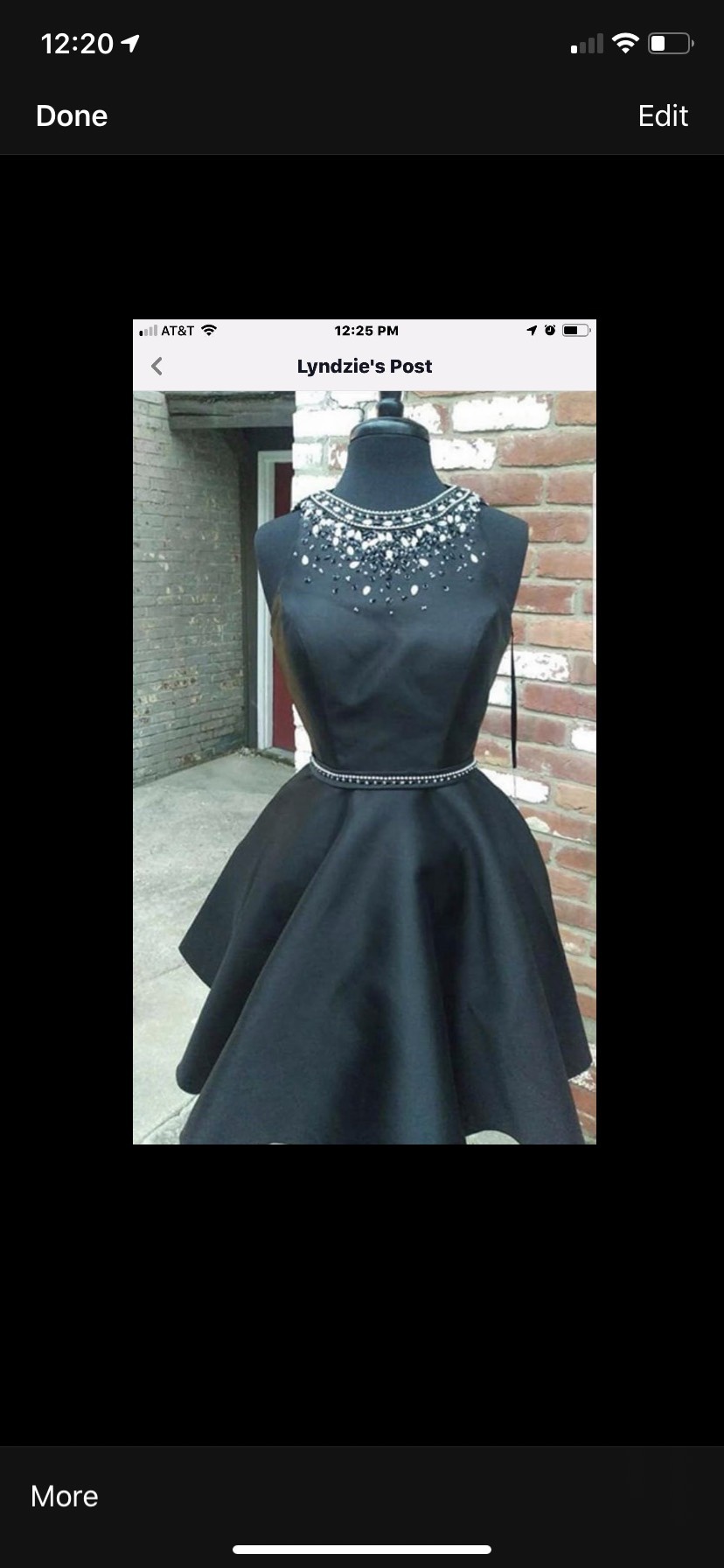 Size 2 Homecoming High Neck Satin Black Cocktail Dress on Queenly