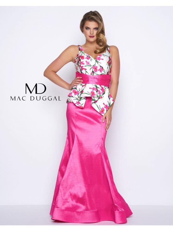 Size 14 Pink Mermaid Dress on Queenly