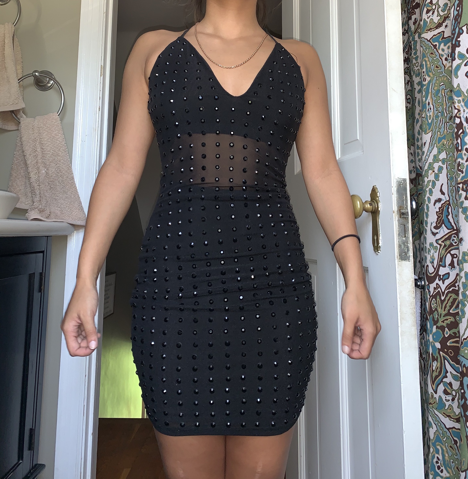 Banjul Size 2 Homecoming Black Cocktail Dress on Queenly