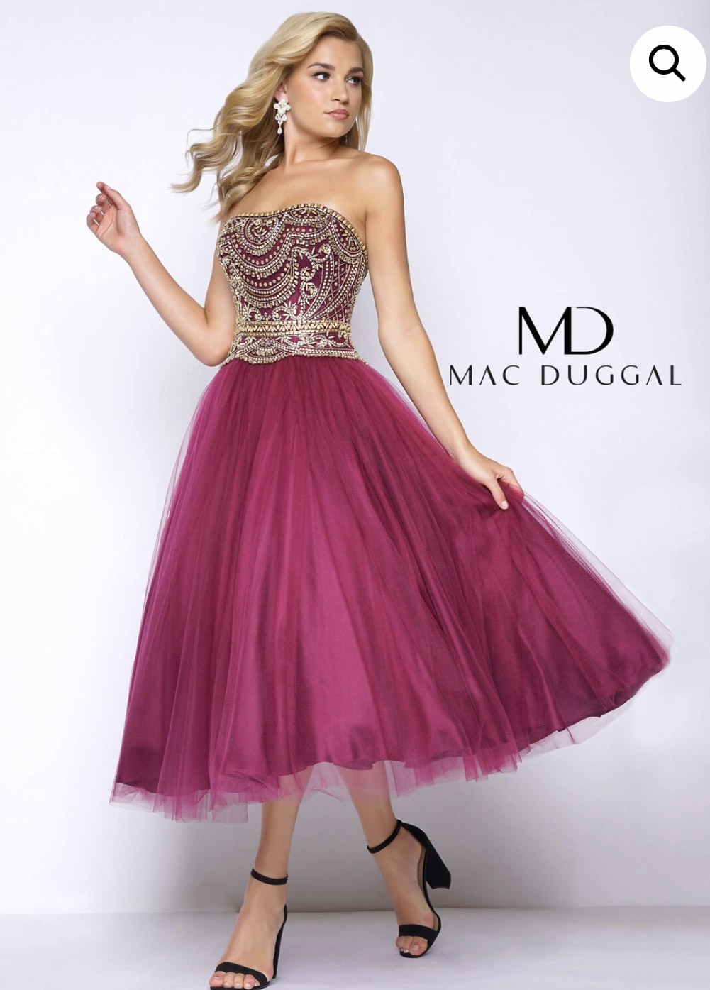 Mac Duggal Size 12 Strapless Satin Pink Ball Gown on Queenly