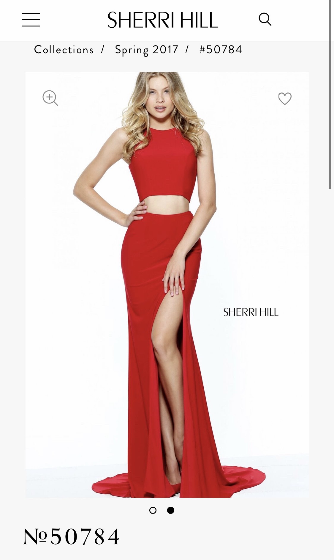 Size 2 Prom Halter Red Dress With Train on Queenly