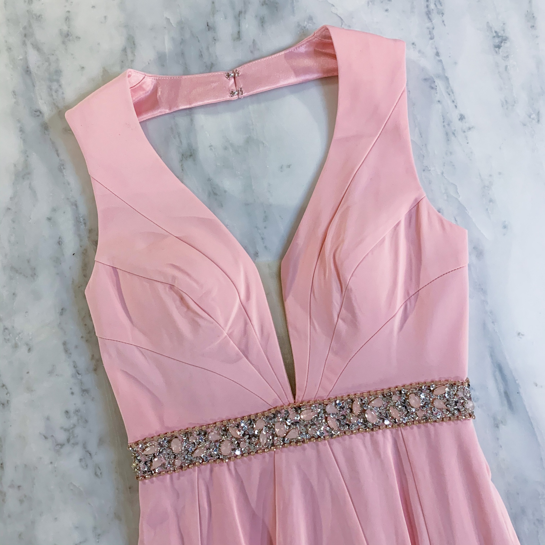 Size 4 Pink Mermaid Dress