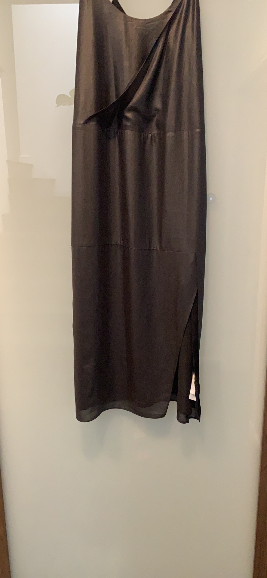 Armani Exchange Black Size 4 Side slit Dress on Queenly