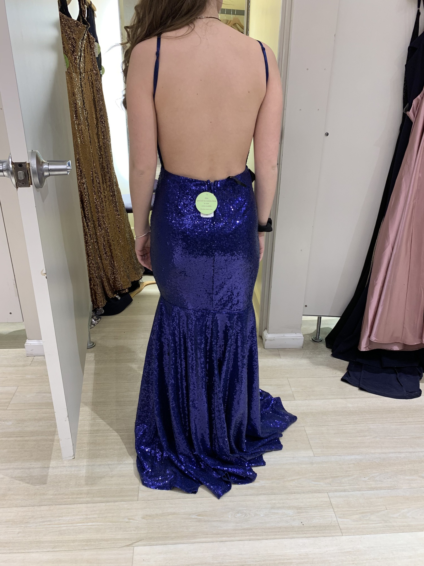 Windsor Size 2 Prom Royal Blue Mermaid Dress on Queenly