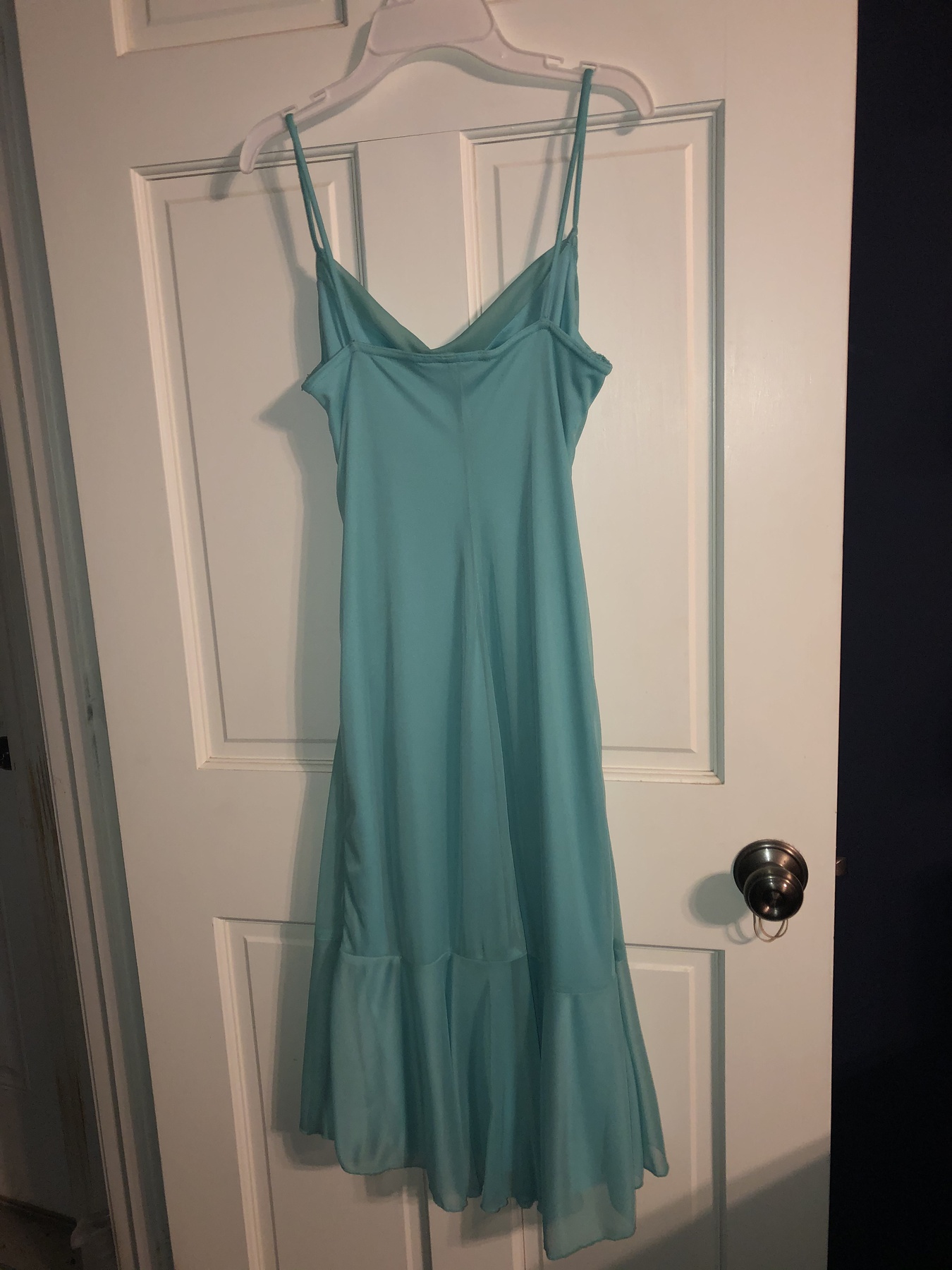 Jodi Kristopher Size 14 Prom Green Floor Length Maxi on Queenly