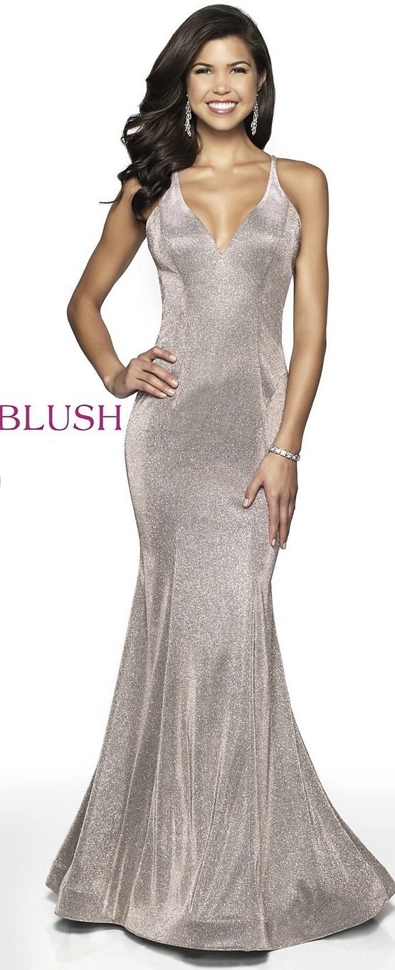 Blush Prom Size 10 Nude Mermaid Dress on Queenly