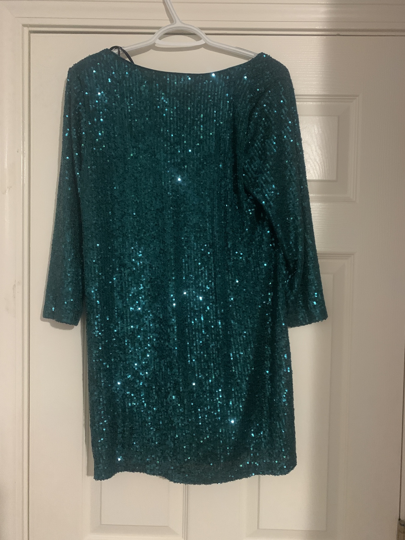 Lulus Size 8 Prom Long Sleeve Green Cocktail Dress on Queenly