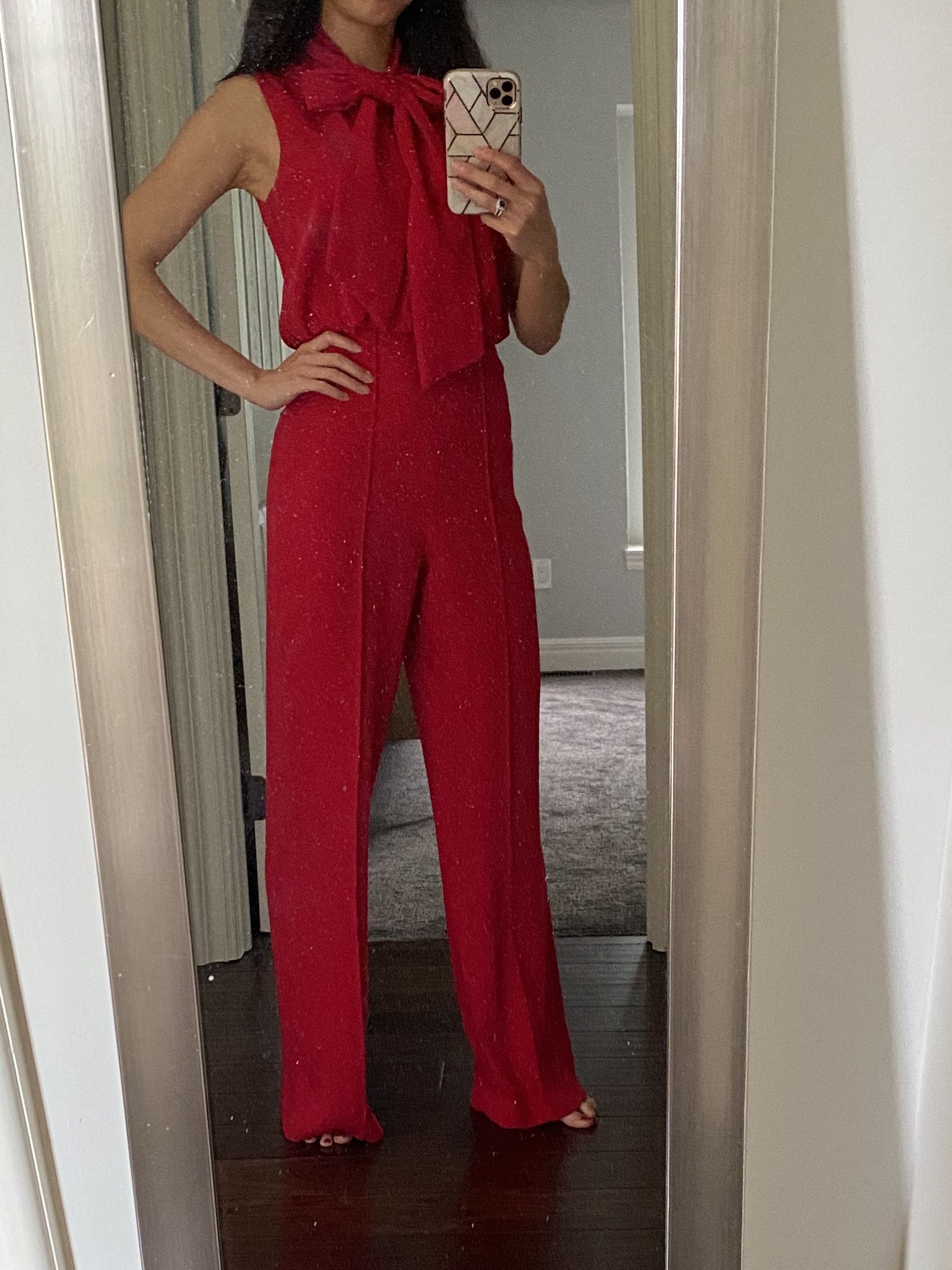 Antonio Melani Size 0 Red Romper/jumpsuit Dress on Queenly