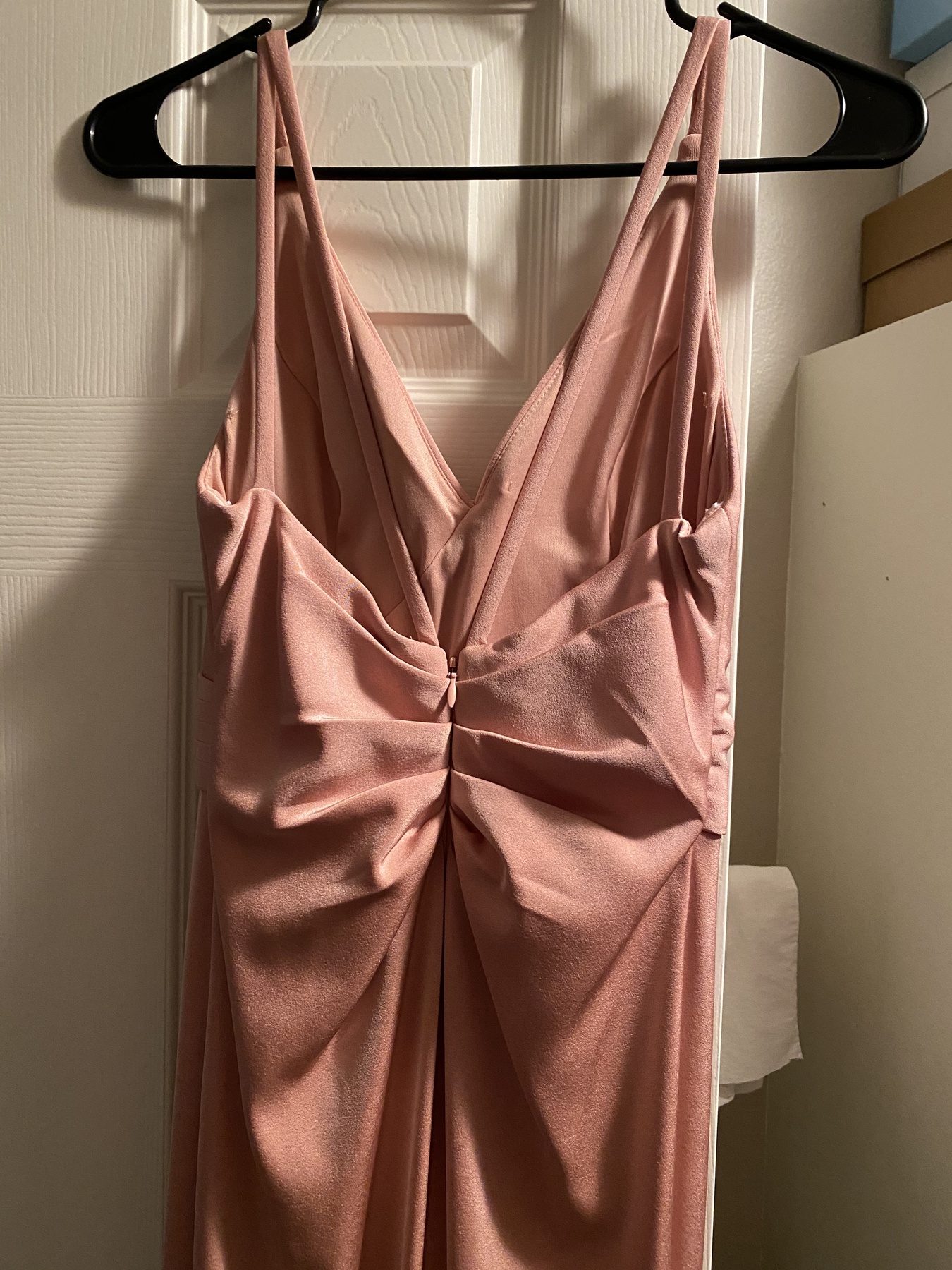 Xscape Size 2 Pink Side Slit Dress on Queenly