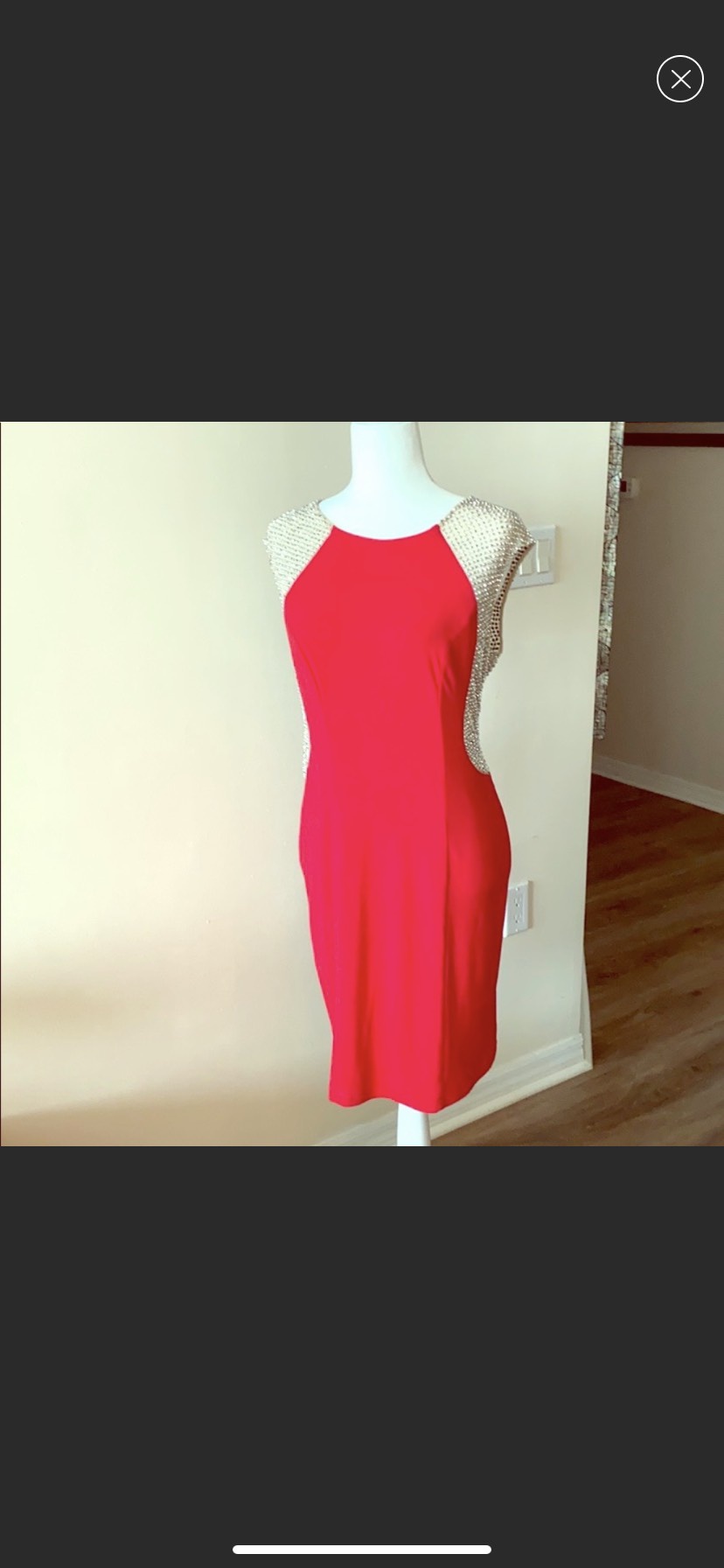 Xscape Red Size 12 Cocktail Dress on Queenly