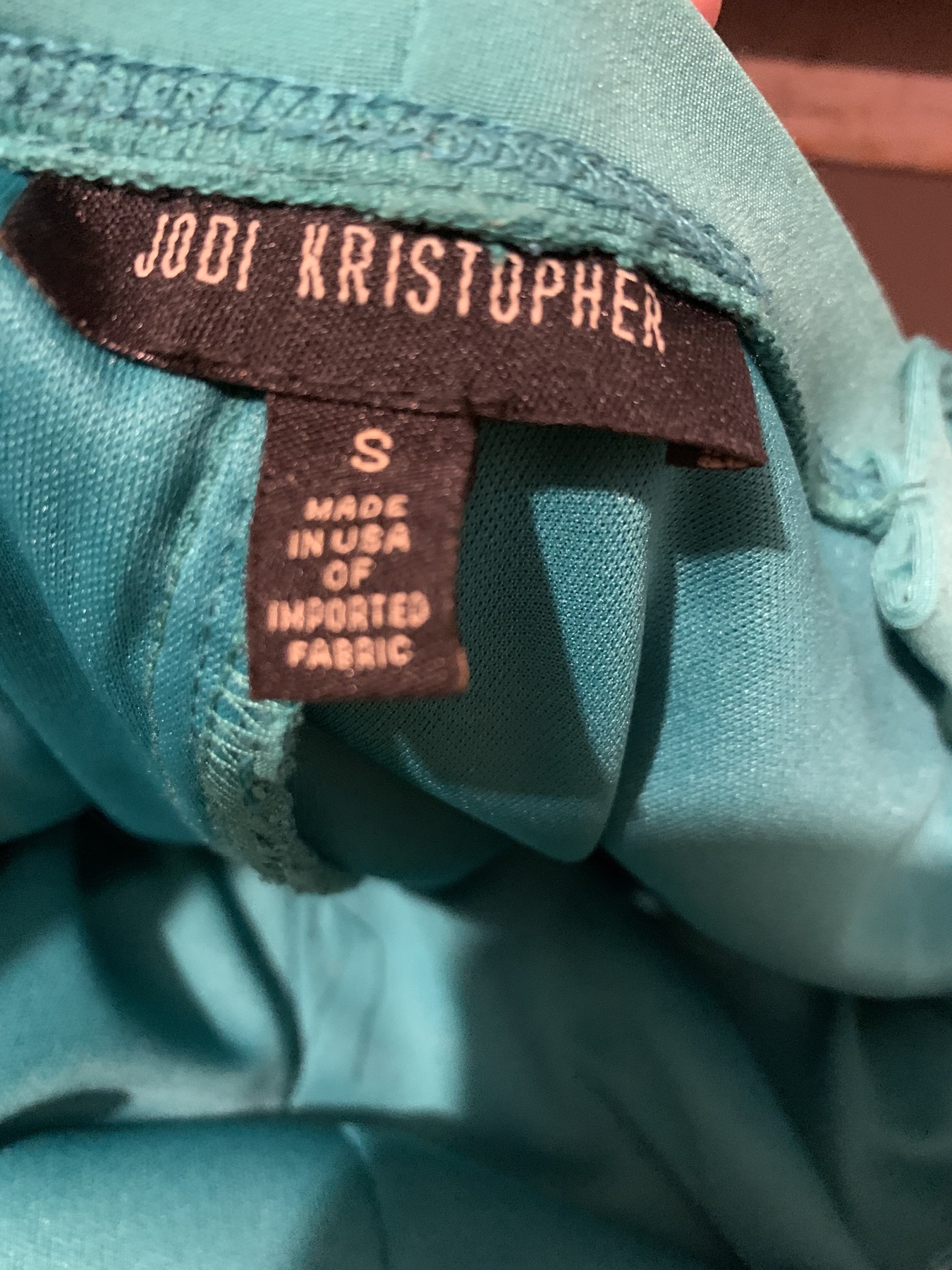 Jodi Kristopher Green Size 2 Mini Straight Dress on Queenly