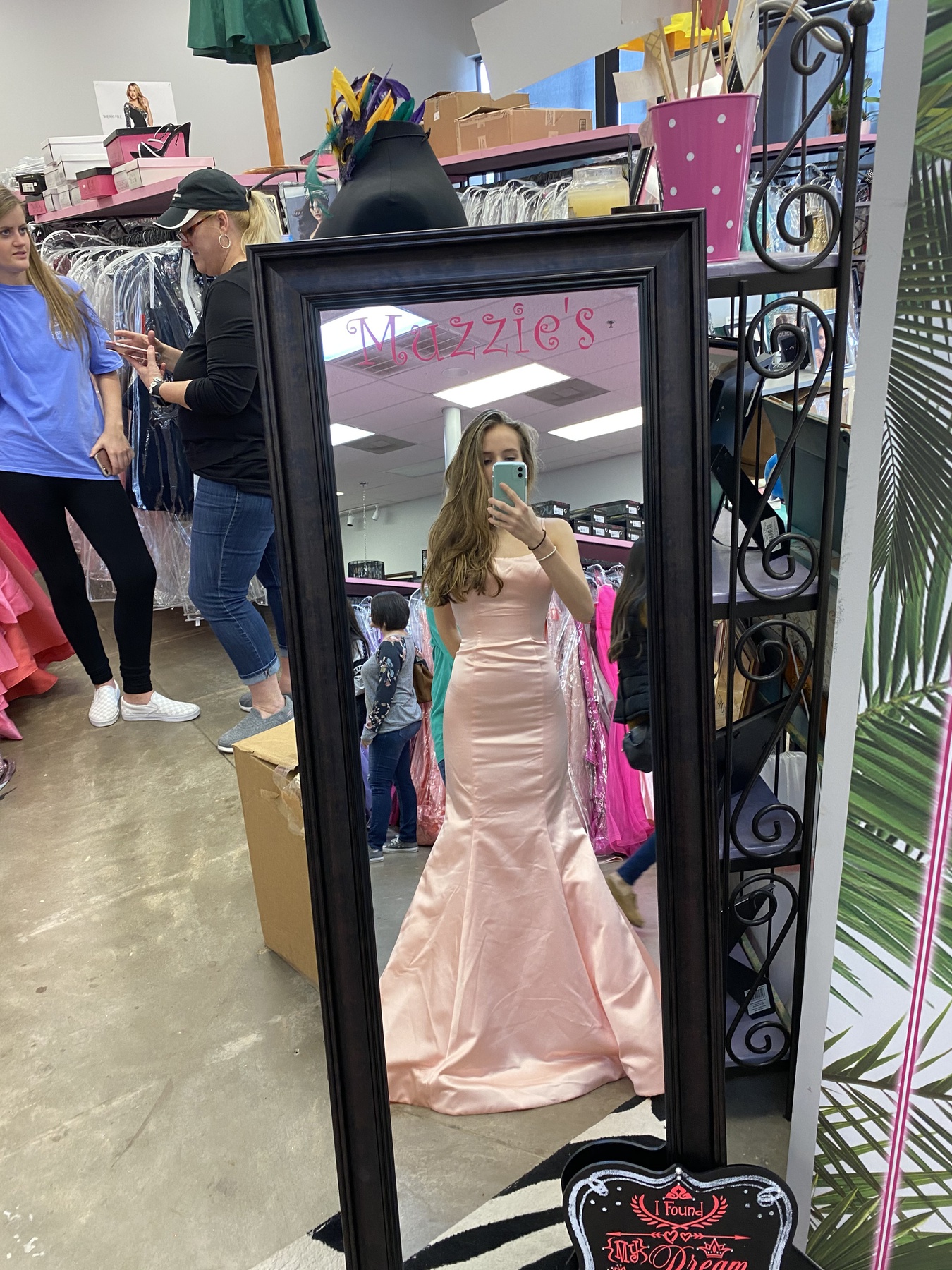 Sherri Hill Size 00 Prom Light Pink Mermaid Dress on Queenly