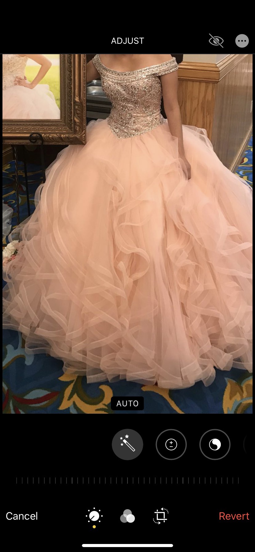 MoriLee Size 6 Off The Shoulder Light Pink Ball Gown on Queenly
