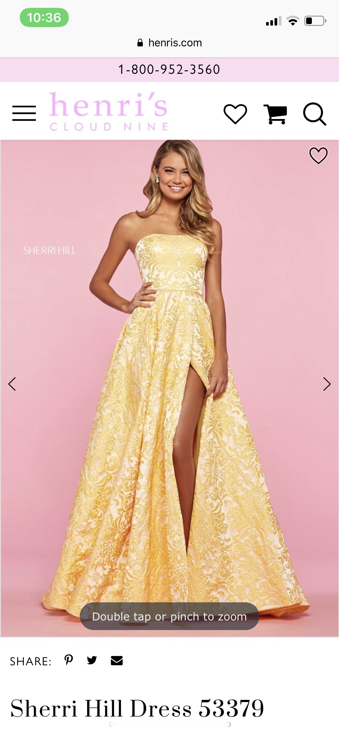 Plus Size 18 Prom Yellow Ball Gown on Queenly