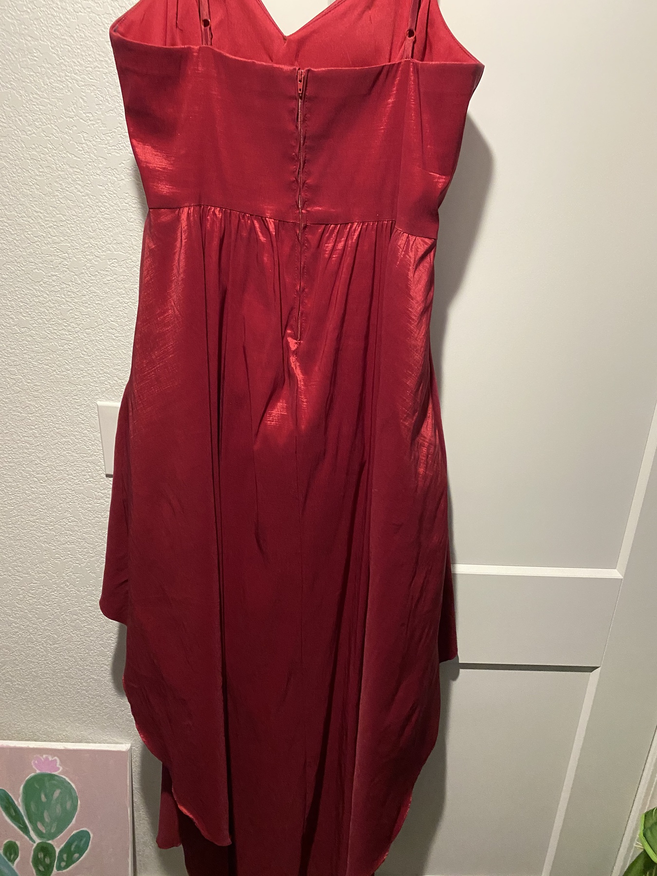 B. Darlin Plus Size 18 Red A-line Dress on Queenly
