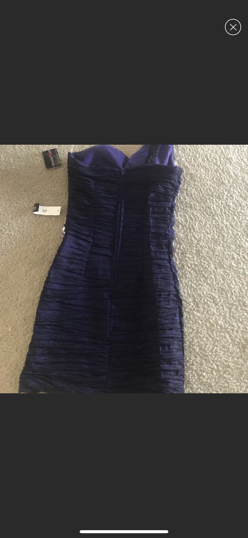 Size 6 Purple Cocktail Dress on Queenly
