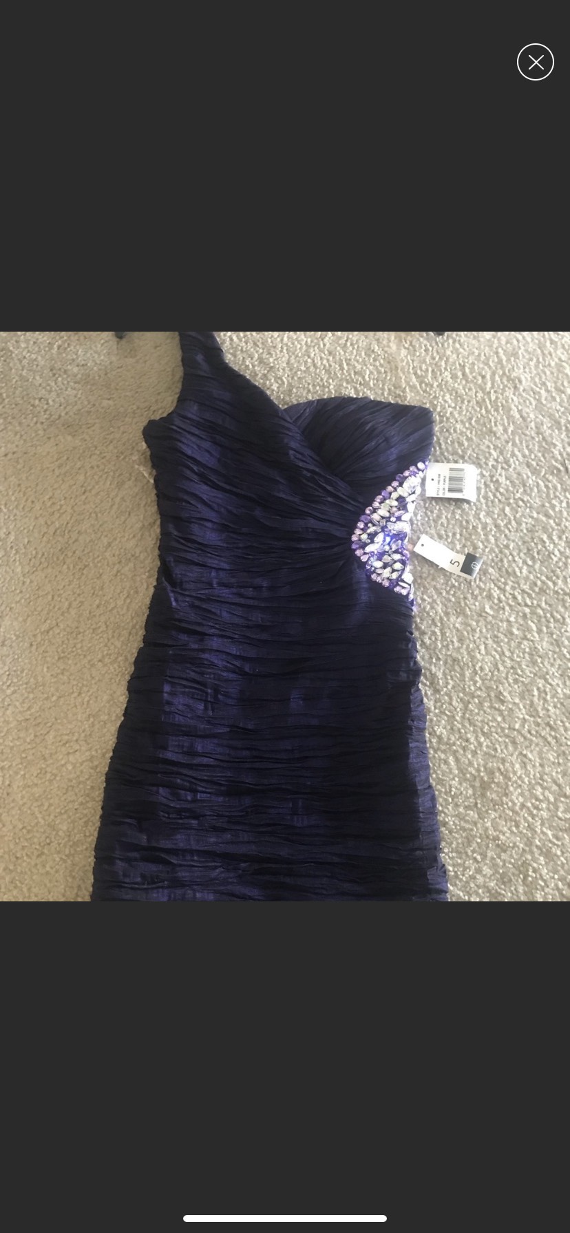 Size 6 Purple Cocktail Dress on Queenly