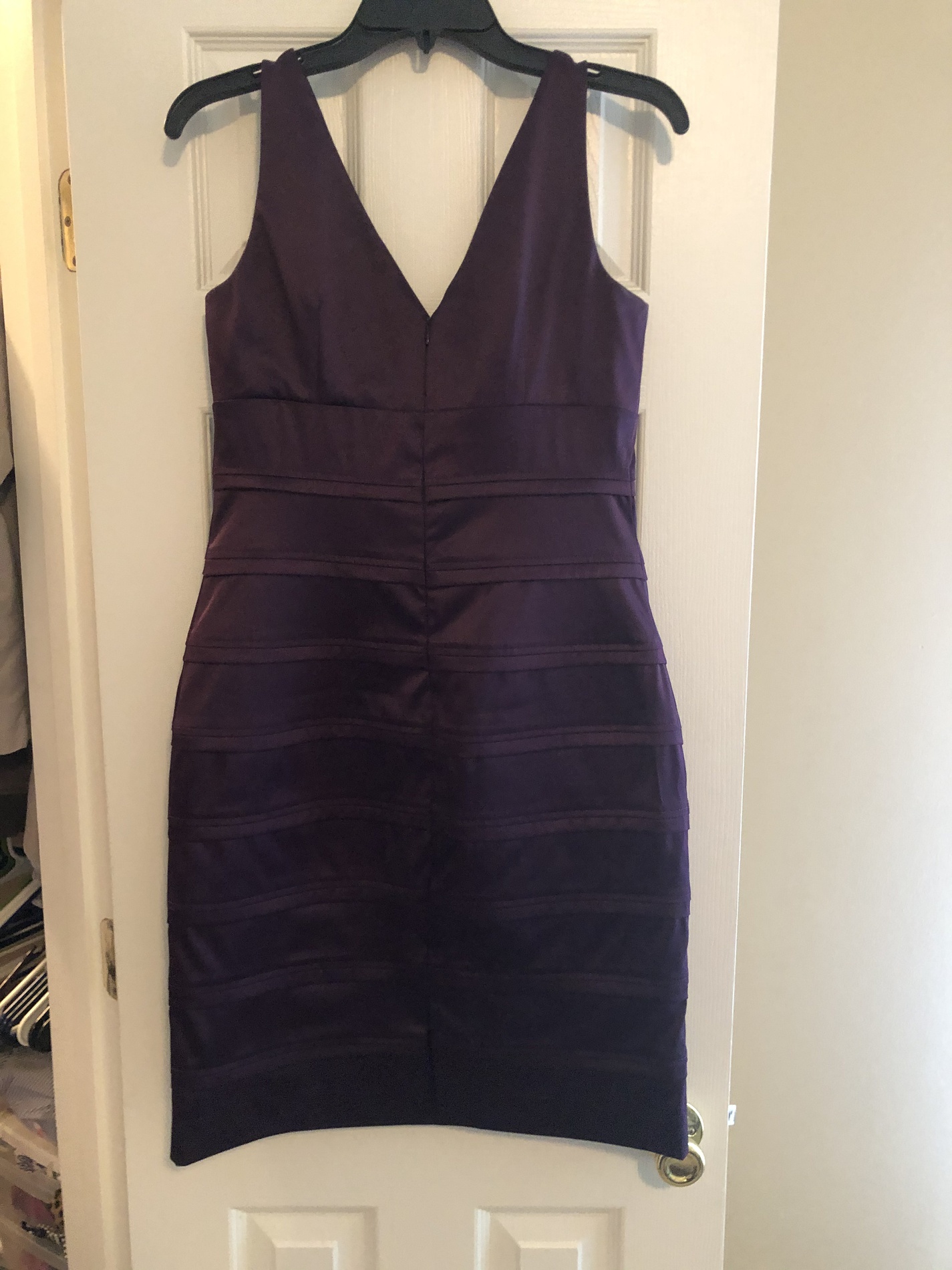Size 8 Homecoming Purple Cocktail Dress on Queenly