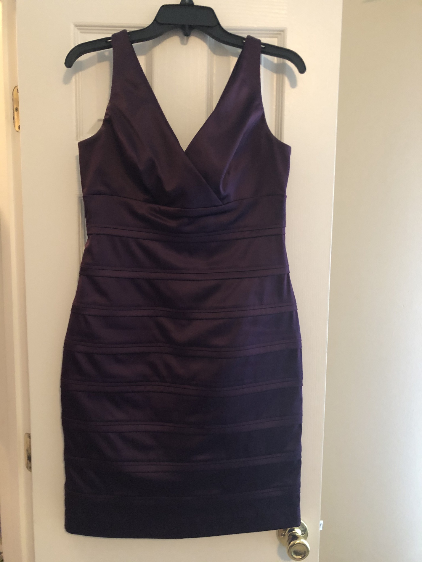 Size 8 Homecoming Purple Cocktail Dress on Queenly