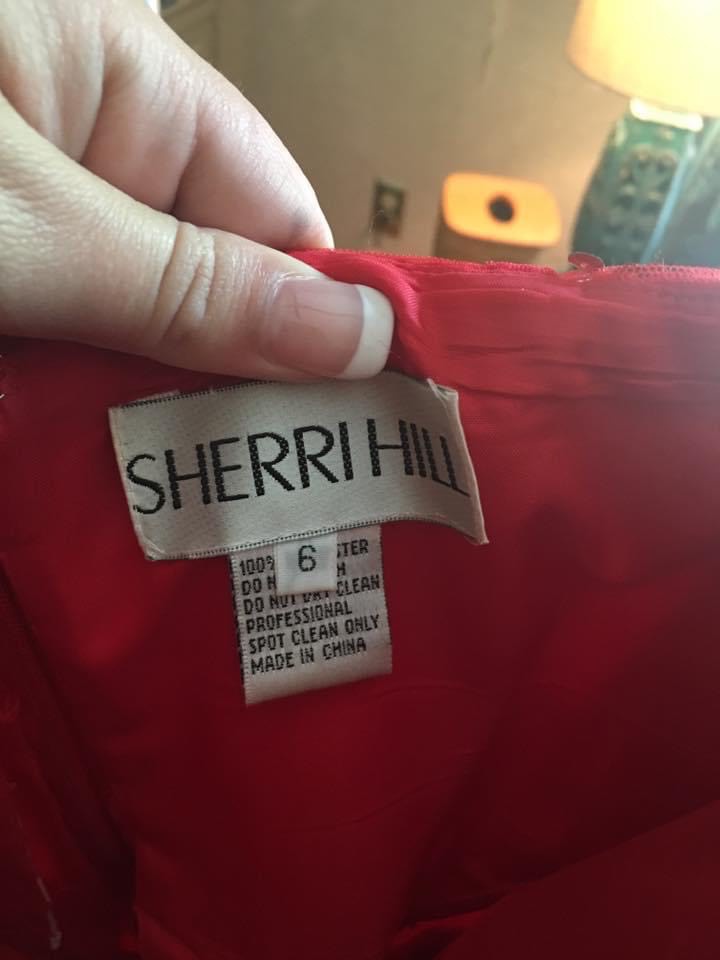 Sherri Hill Size 6 Pageant Red Mermaid Dress on Queenly