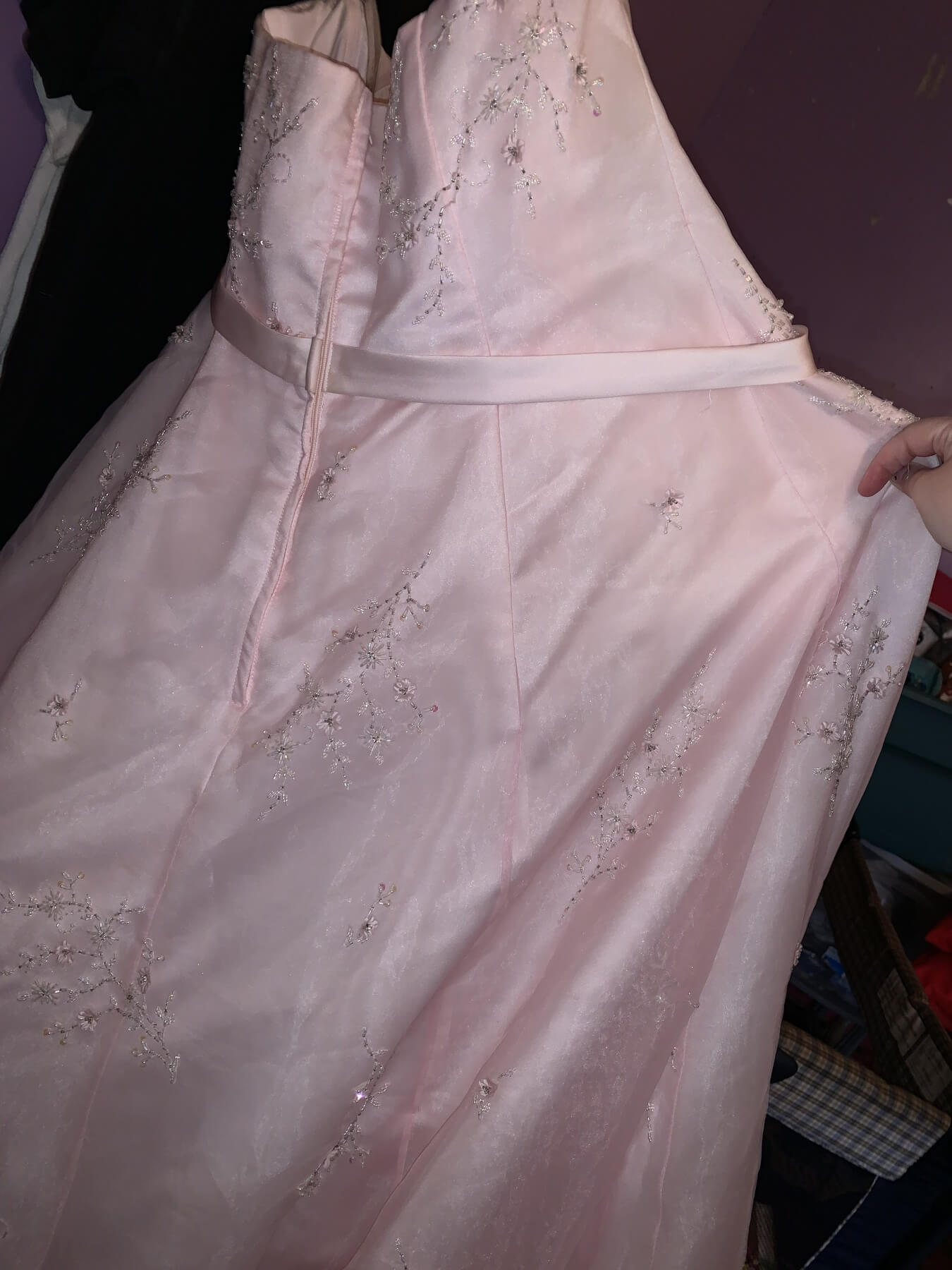 Alfred Angelo Plus Size 16 Pink Ball Gown on Queenly